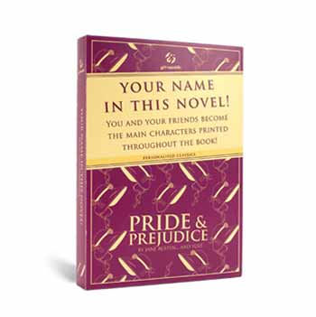 Pride and Prejudice Personalised Book