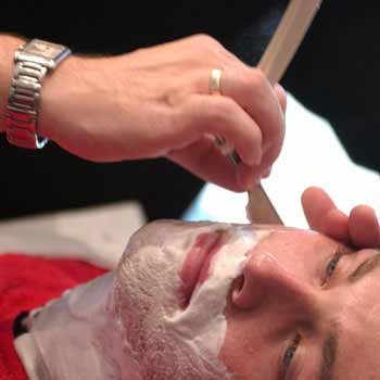 Mens Cut Throat Shave Experience, Manchester