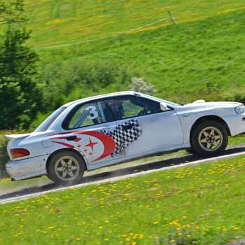 High Speed Rally Passenger Ride