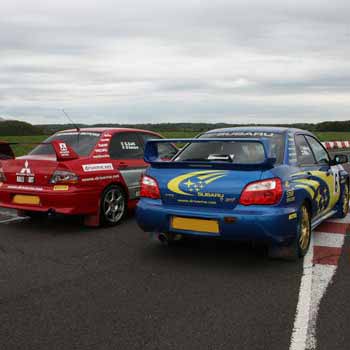 Mitsubishi Rallying Staffordshire