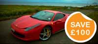 90 Minute F458 On Road Drive