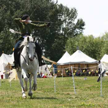 Archery on Horseback
