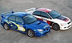Subaru vs Mitsubishi in Oxfordshire