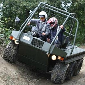 Supacat 6x6 Off Road Driving