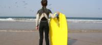 Body Boarding in Cornwall