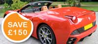 3 Hour Ferrari California On Road Drive 