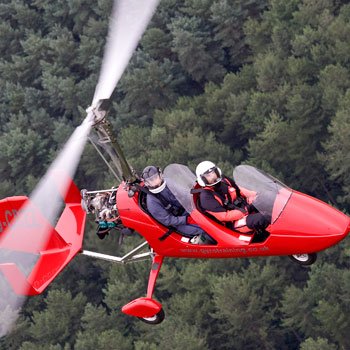 Gyrocopter Flying