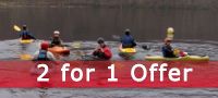 2 for 1 Kayaking in West Sussex