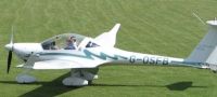 Flying at Enstone, Oxfordshire