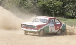 See Mum doing her best powerslides on a rallying experience