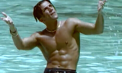 Peter Andre's 1996 hit Mysterious Girl
