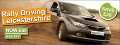 Rally Driving Leicestershire Offer