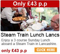 Steam Train Lunch Lancs