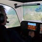 General Aviation simulator London inside cockpit