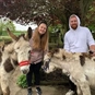 Donkey Meet and Greet for Two - Couple with Donkeys