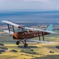 Tiger Moth Flights Northumberland-Bi Plane in sky