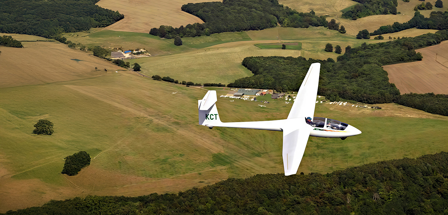 Gliding in Kent at Challock Glider Club near Ashford Prices From