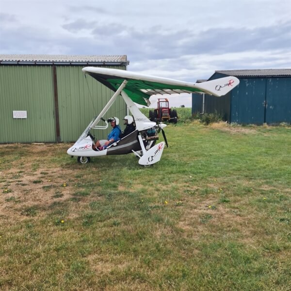 Flex-wing Microlighting in Cambridge from Sutton Meadows Airfield near ...
