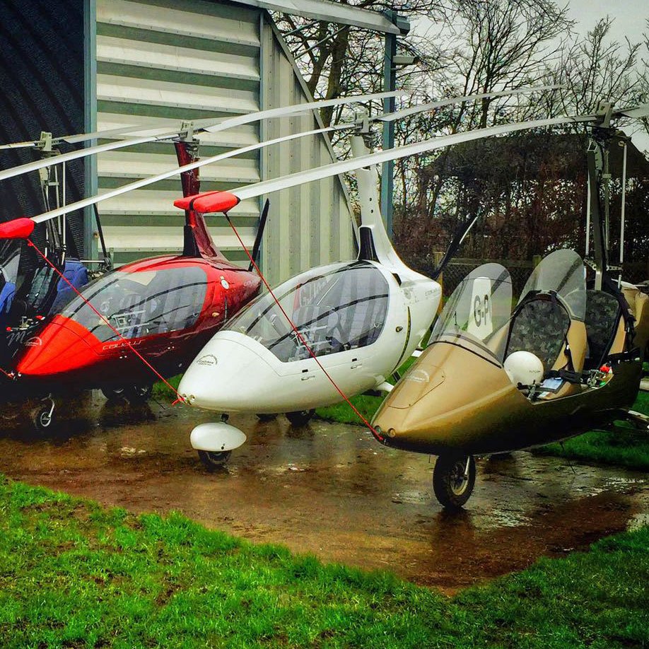 Gyrocopters Essex Gyroplanes out of North Weald Aerodrome