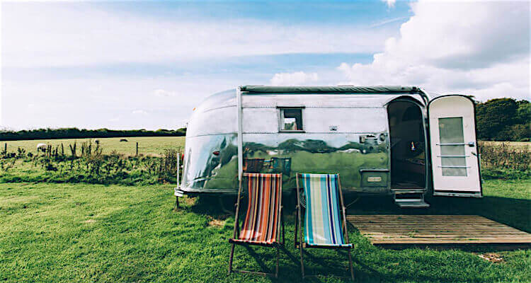 Airstream for two - romantic glamping