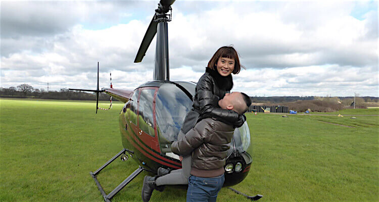 Helicopter lesson for two
