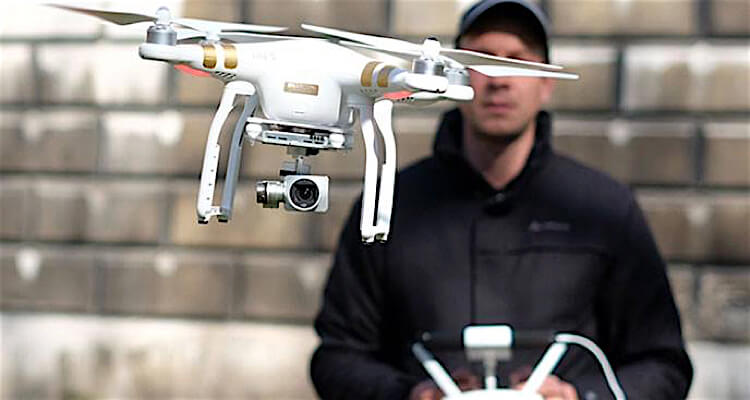 Forget model train sets and aero modelling, the new hobby for Dad is drone flying!