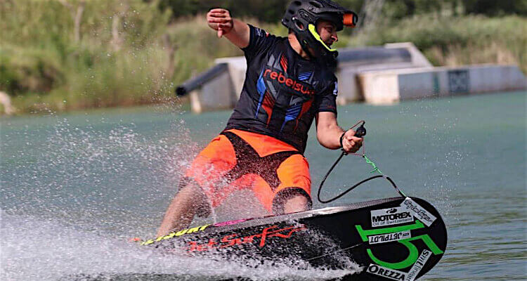 Go-getting Daddies will love giving motorised surfing a go this Father's Day!