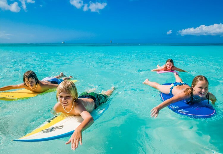water sports family