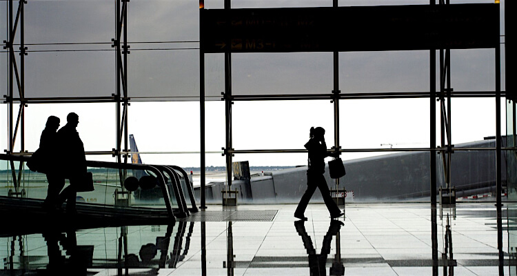 Airport arrivals