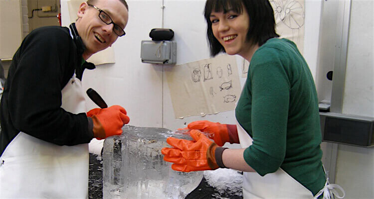 ice sculpting