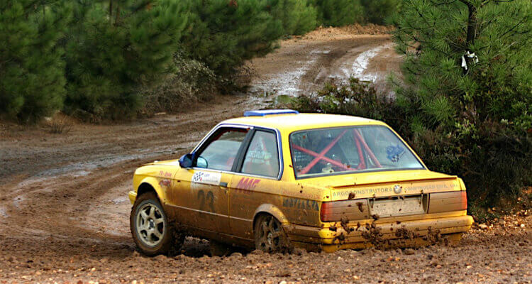 Become a licensed rally driver