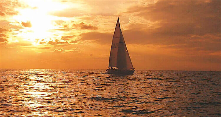 sunset sail
