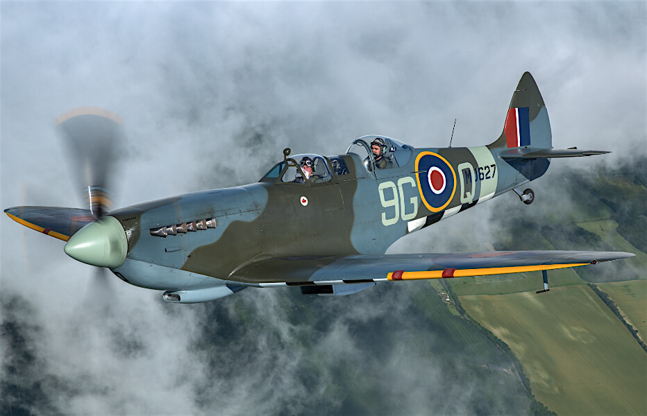 Saluting RAF100 - Spitfires at Biggin Hill