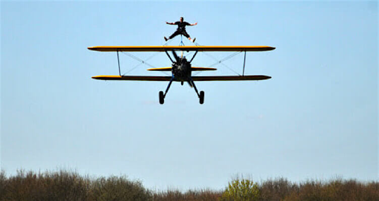 wing walking sponsored activities