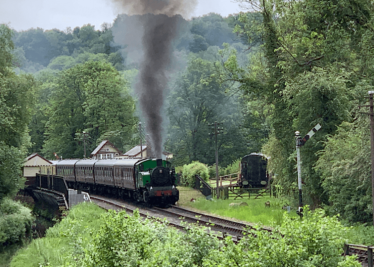 heritage railways in the uk - staffordshire countryside