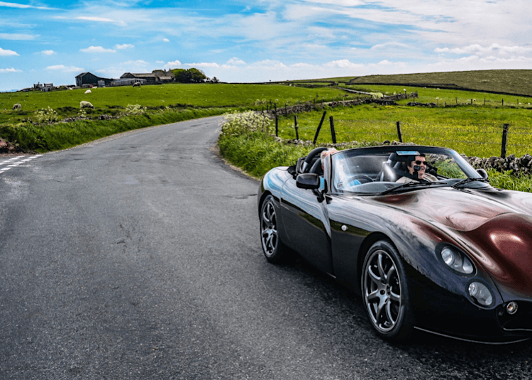 The UK's most scenic drives - amazing road trip in a sports car