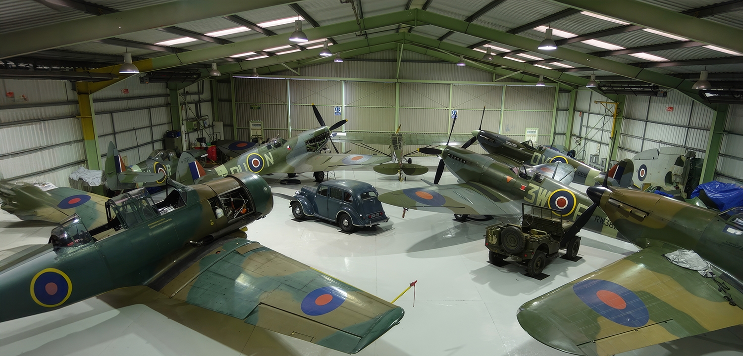 Biggin Hill Spitfire Flights out of ex-RAF Biggin Hill fighter