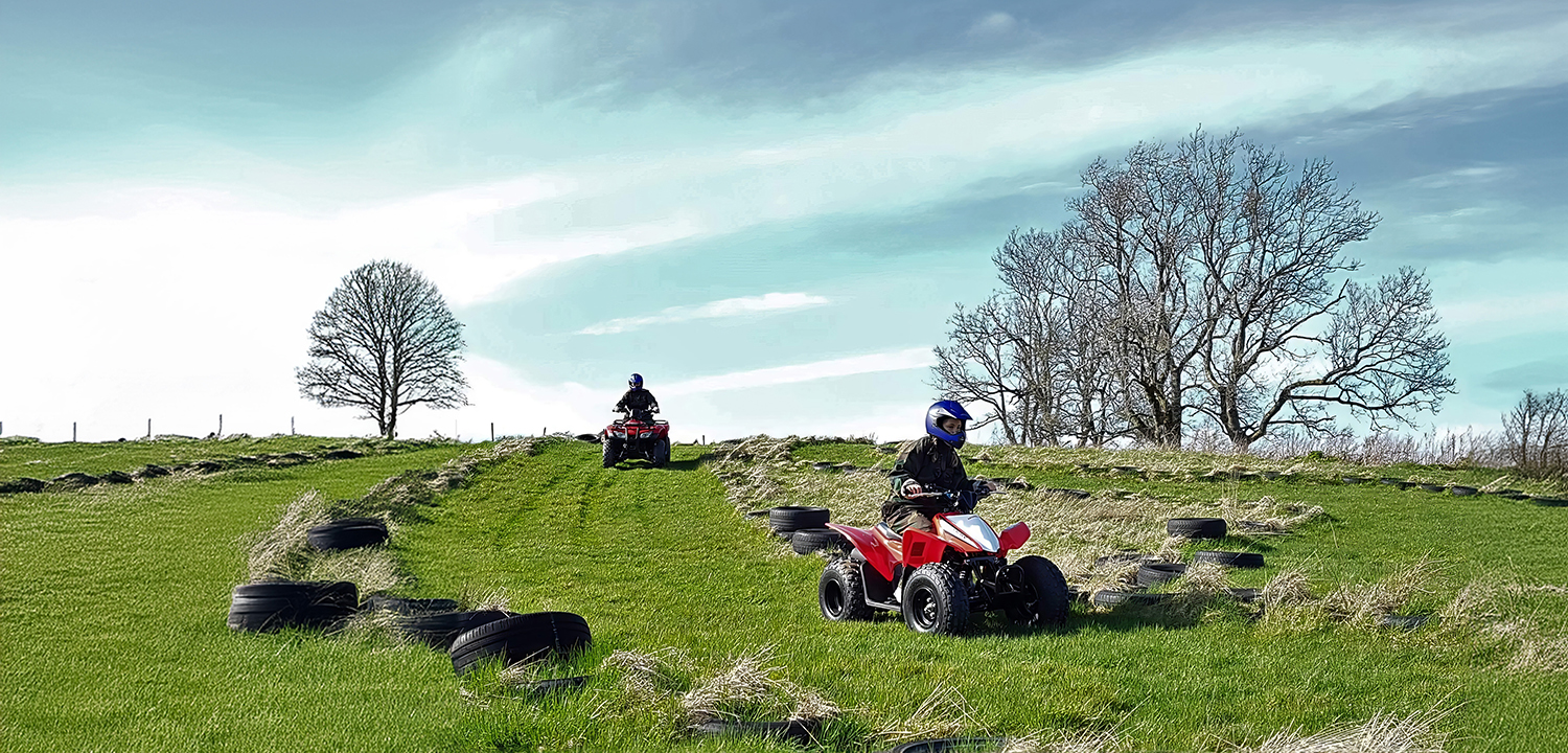 Family Quad Safari Stirling from Into the Blue