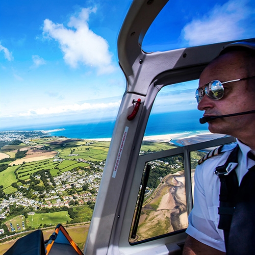 Exclusive Helicopter Rides in Cornwall - Private Charter for 4 People Exclusive Helicopter Rides in Cornwall - Private Charter for 4 People