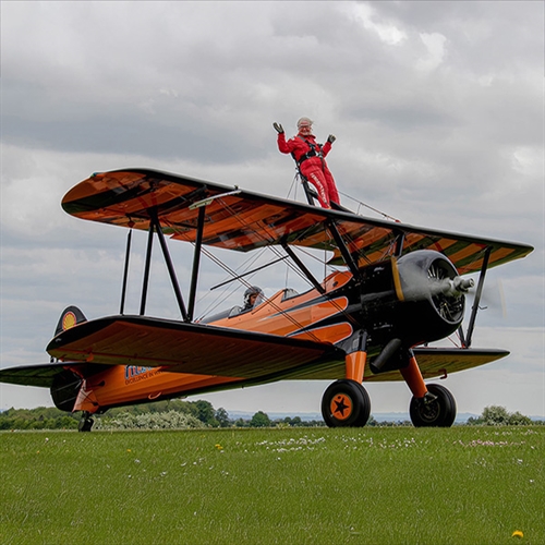 Wing Walking in Wales from Swansea Airport