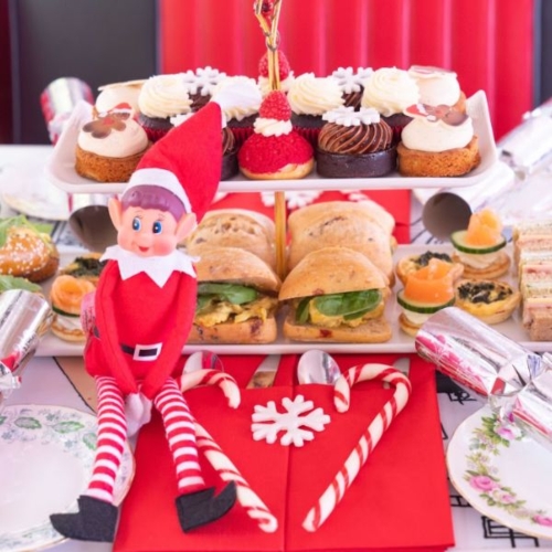 Christmas Afternoon Tea Bus Tour London