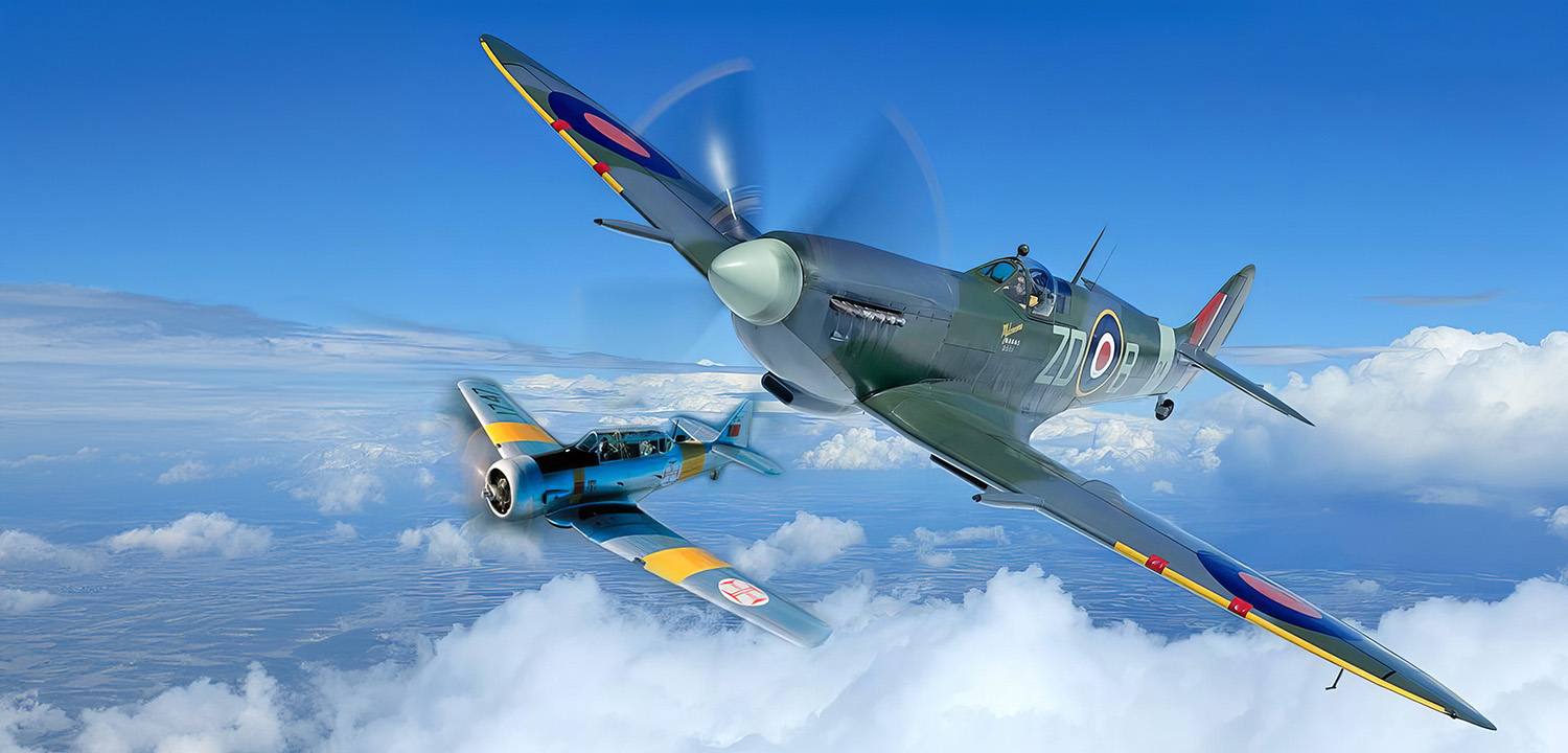 Harvard and Spitfire Experience Duxford-image-3298