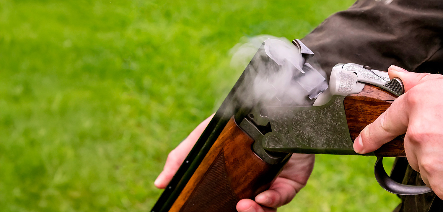 Clay Pigeon Shooting in the Yorkshire Dales from Into the Blue