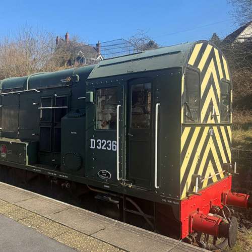 Class 08 Shunter Driver Experience at Ecclesbourne Valley Railway