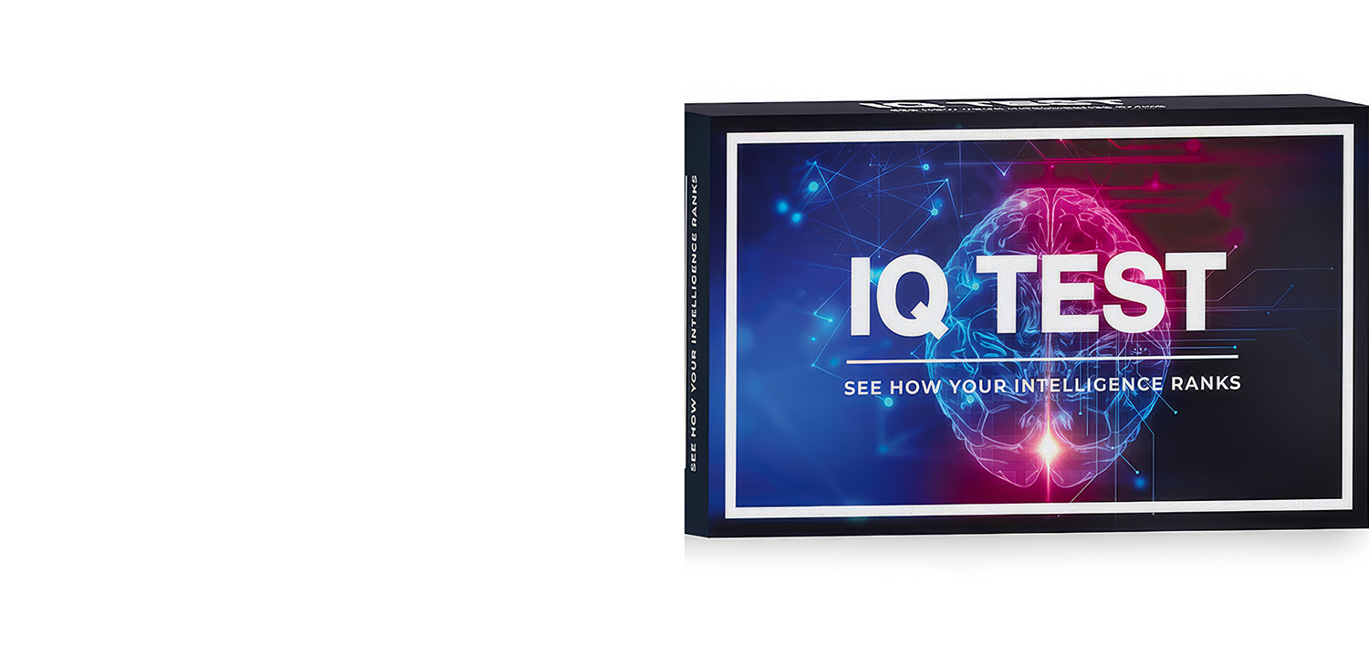 IQ Test Gift Tin from Into the Blue