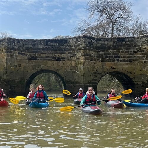 Kayaking On River Ouse