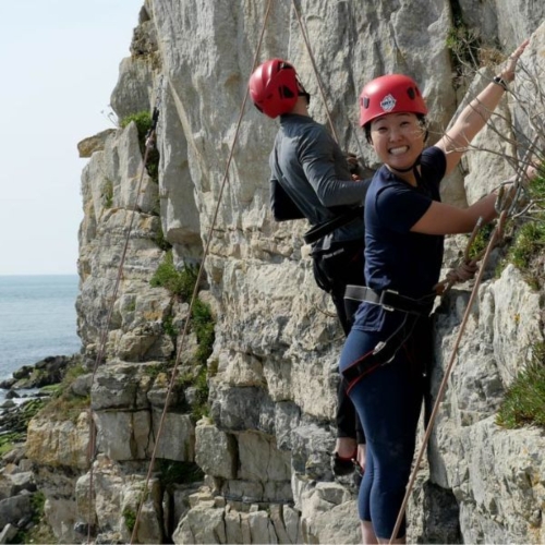 One Day Rock Climbing Course Portland