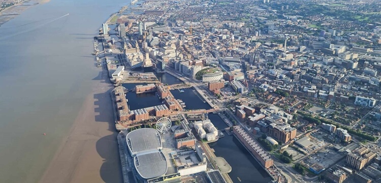 Sightseeing Helicopter Ride - City of Liverpool | Prices From £135.00