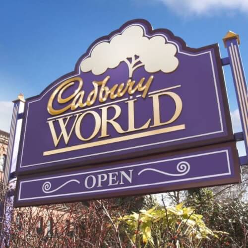 Cadbury World Tickets Entrance - Sign Thumbnail