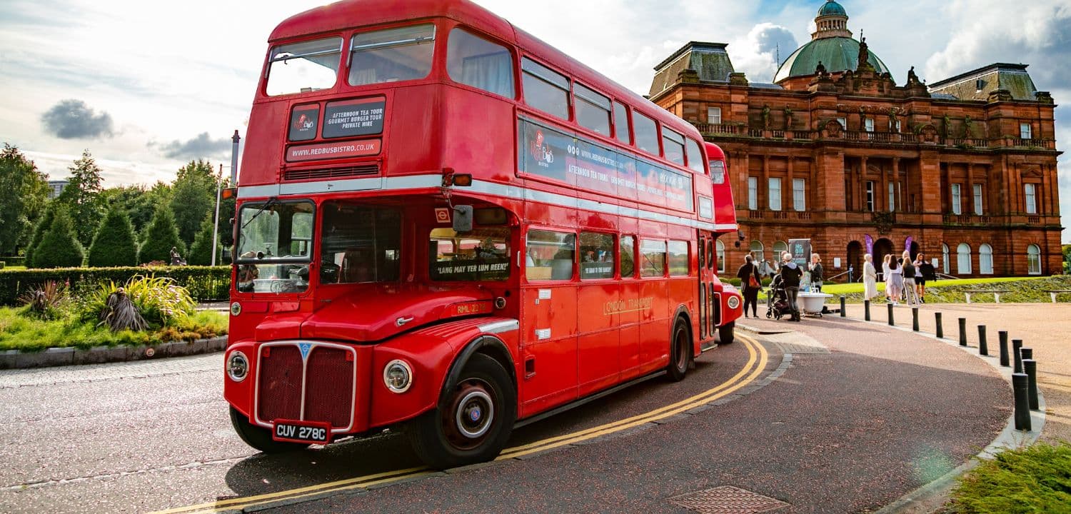 Vintage Bus Gin Tea Experience for Two